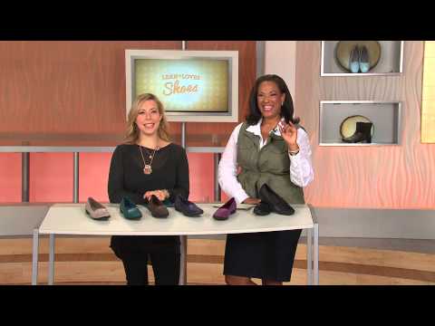 Clarks Bendables Leather Loafers- Haydn Gloss with Leah Williams