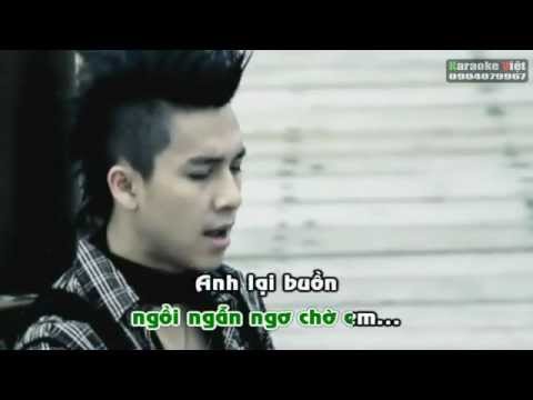 [Karaoke] Chờ Em Trong Đêm - The men.FLV