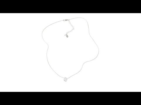 Deb Guyot Solitaire Herkimer "Diamond" Quartz 16" Neckla...