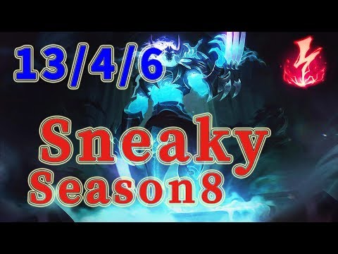 C9 Sneaky Zed ADC vs Kai'Sa Patch 8.22