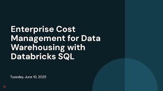Data Warehousing with Databricks