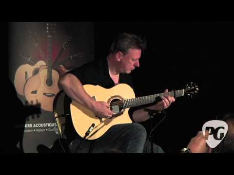 Montreal Guitar Show '10 - Greenfield Guitars played by Tony McManus