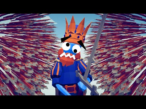 2x SPEAR THROWERS GOD VS EVERY UNIT | Totally Accurate Battle Simulator TABS