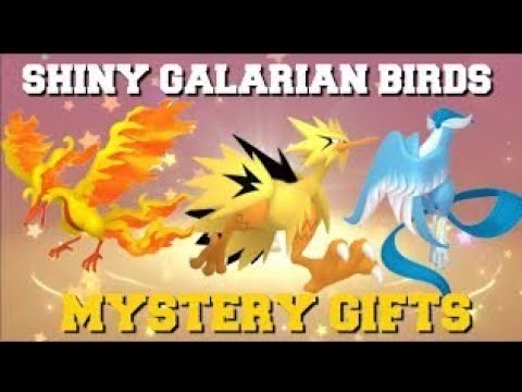 come ottenere articuno zapdos e moltres di galar su spada e scudo
