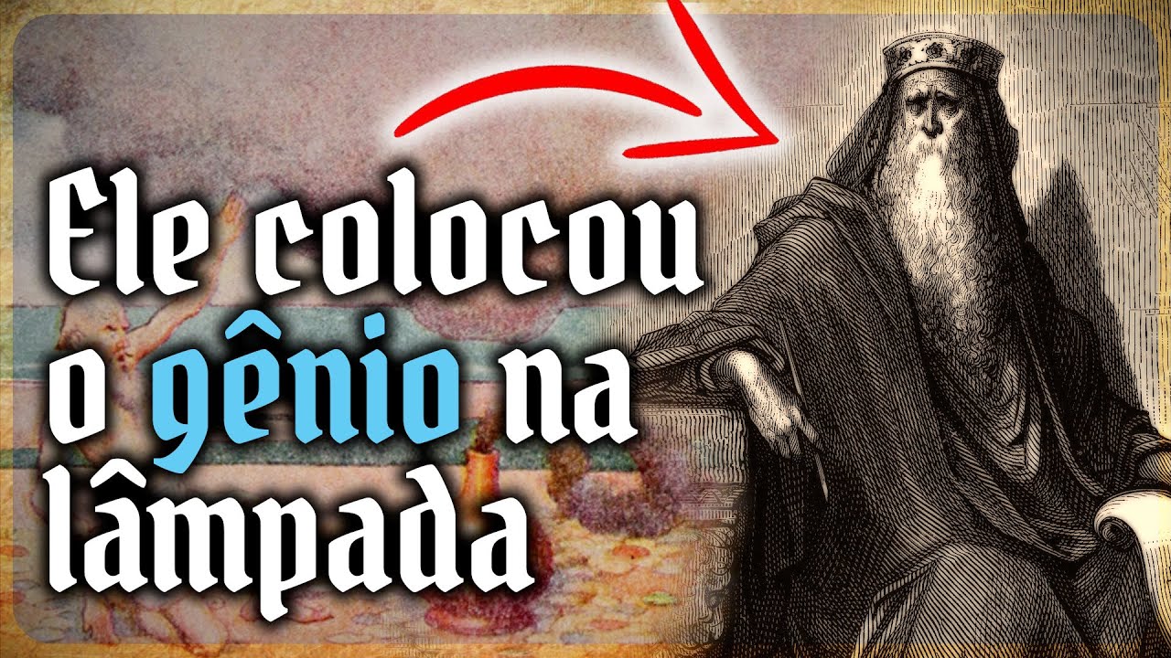 Como gênios foram parar em lâmpadas?