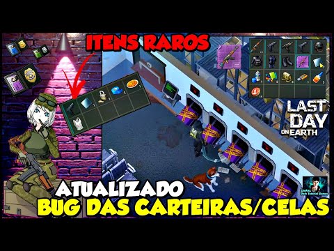●BUG DAS CARTEIRAS/CELAS NA DELEGACIA ATUALIZADO! MODIFICAÇÕES E ITENS RAROS 👁 Last Day On Earth