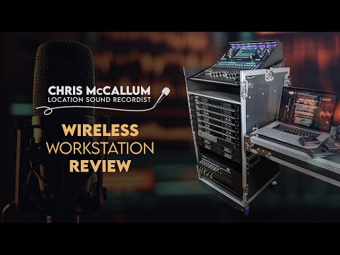 Sennheiser EW-DX wireless mobile recording workstation