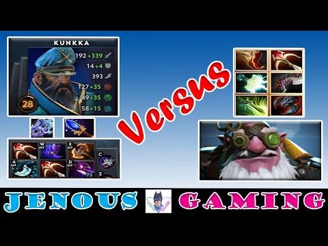 Kunkka Vs. Sniper on midlane / Who will win?