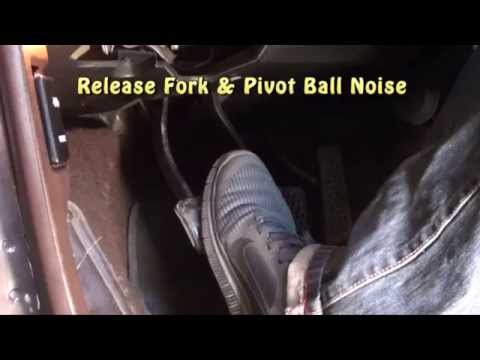 Clutch Release Fork Noise