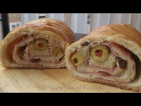 Pan de jamón tradicional venezolano