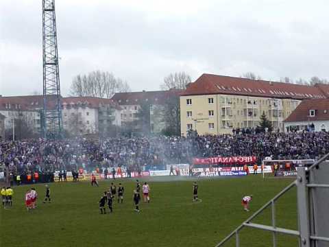 FCM verbrennen HFC Banner (8.03.2009) Derby