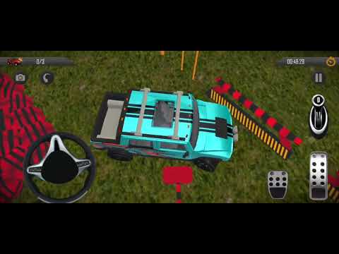 4x4 OFF road Jeep and Ford drive level-28 #cargames3d #carstunts #jeepstunts