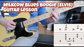Milkcow Blues Boogie (Guitar Lesson with Tabs)