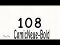 Numbers 1 To 300 In 30 Fonts