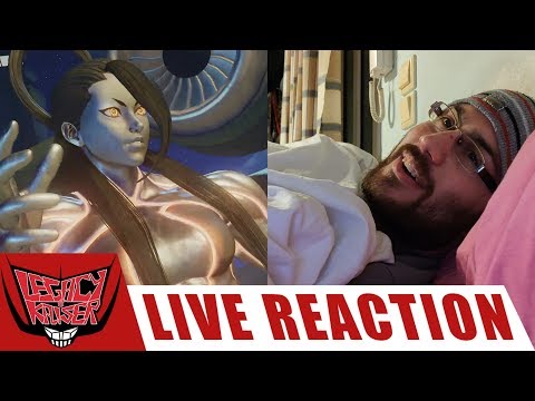 SETH IN STREET FIGHTER V REVEAL LIVE REACTION!!!