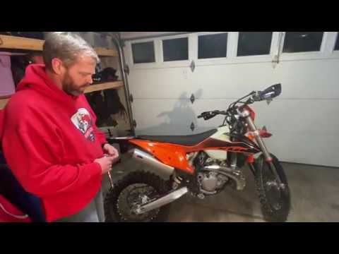 2020 KTM 300 XC-W "Setting Race Sag" 2