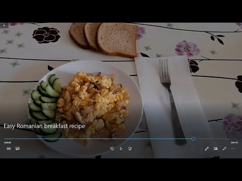 Easy Romanian breakfast recipe
