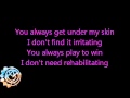 Blink-182 - Another girl Another planet (lyrics)