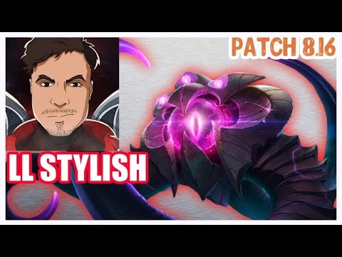 LLStylez | VEL`KOZ vs GALIO | VEL`KOZ Mid  | VEL'KOZ Challenger Gameplay | Patch 8.16