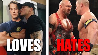 5 WWE Wrestlers John Cena HATES (Enemies) & 7 