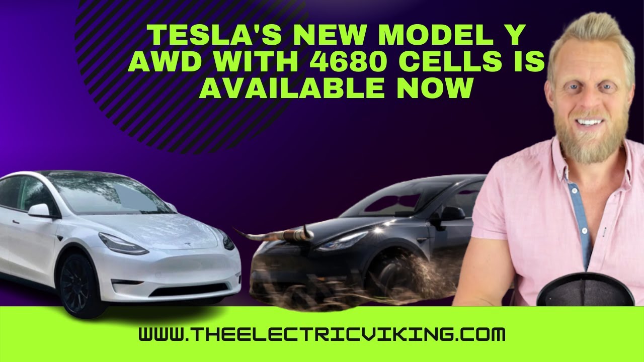 <h1 class=title>Tesla's New Model Y AWD with 4680 cells is available NOW</h1>