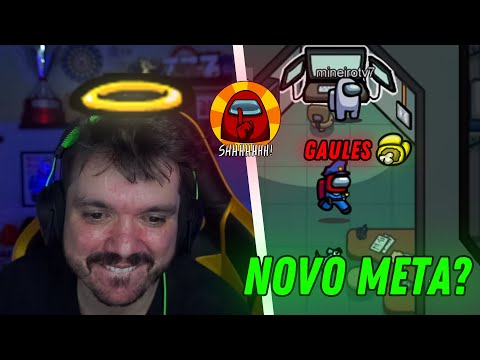 GAULES EM SUA MELHOR E MAIS ENGRAÇADA PARTIDA NO AMONG US!!