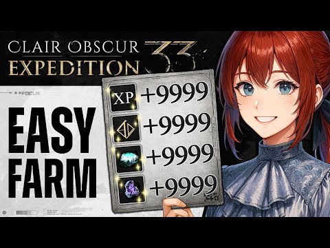 EASY LVL 99! 5 Updated Spots To FARM XP & Lumina in Clair Obscur Expedition 33 - 209M XP, 180 Lumina