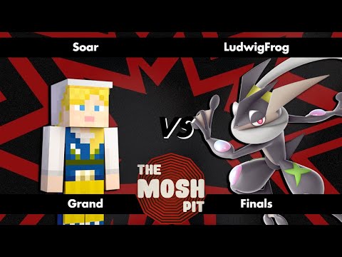 Soar (Steve) vs LudwigFrog (Greninja) - The Mosh Pit - Ultimate Singles - Grand Finals