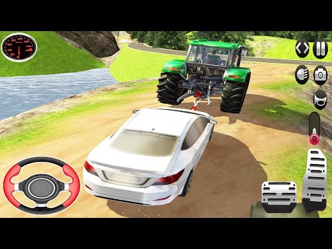 Real Cargo Tractor Pulling Simulator - Offroad Chained Truck Towing Rescue - Android GamePlay 2021