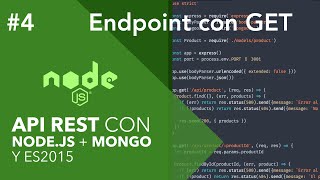 Cómo crear un endpoint con GET y parámetros en tu API REST | Curso NodeJS y MongoDB #04
