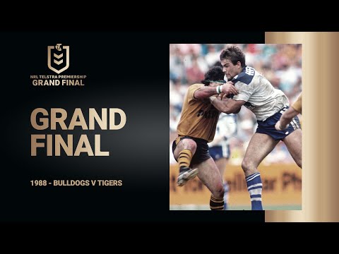NRL Highlights | Dogs of war | Bulldogs v Tigers Match Mini | Grand Final, 1988 | NRL