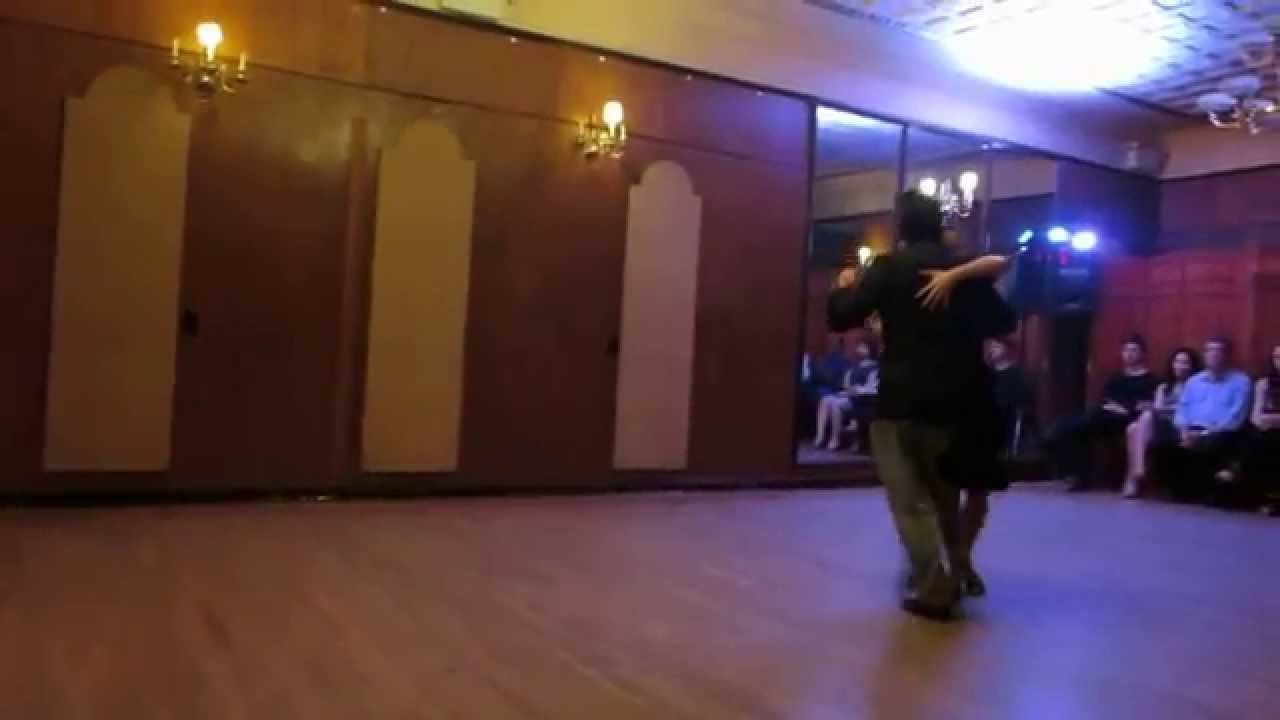 Katherine Gorsuch and London at La Milonga Rosa ...Friday, December 05, 2014