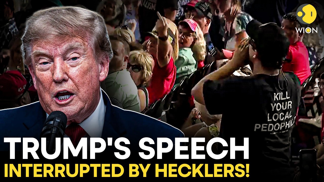 Trump Rally Disrupted By Hecklers In South Carolina | Darline Graham Faces Tough Senate Runoff