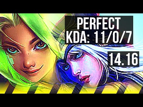 ZERI & Pyke vs ASHE & Braum (ADC) | 11/0/7, Legendary, 500+ games | EUW Master | 14.16