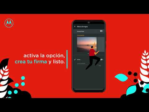 #MotoTips ¿Cómo poner una marca de agua en mis fotografías?