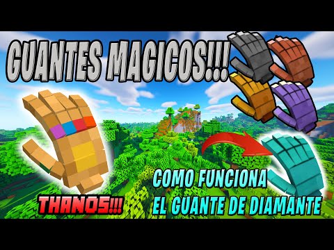 ScaryGame15 - GUANTES MAGICOS !!! MAGE HAND Mod !! - MINECRAFT Review 1.18.1