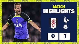 KANE levels GREAVES’ goal record as SPURS beat Fulham | HIGHLIGHTS | Fulham 0-1 Spurs