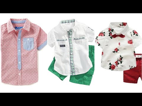 Baby boy summer shirt designs