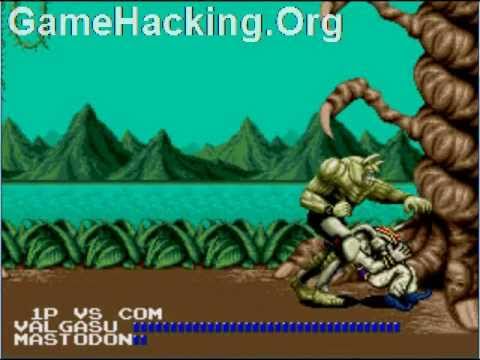 Genesis - Fighting Masters Play As Valgasu