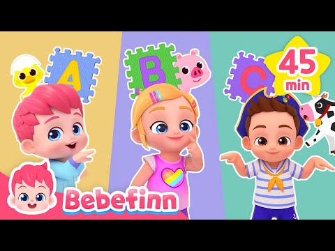 Learn How to Pronounce Alphabets with Bebefinn! ABC for Kids