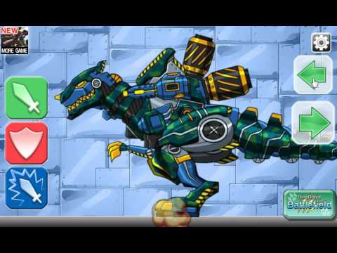 Tyrannosaurus Soldier - Combine! Dino Robot Video