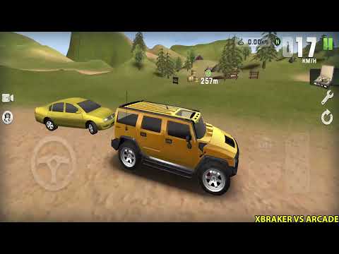 Extreme SUV Driving Simulator - New Update - Yellow Hummer Mountain Road Driving - Android Gameplay