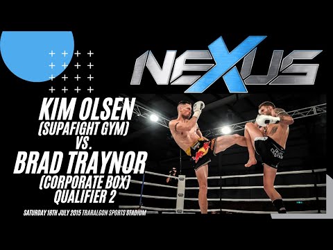 Brad Traynor (Corporate Box) vs Kim Olsen (Supafight) 4MAN Qualification Fight 2015