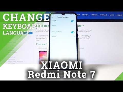 How to Change Keyboard Language in Xiaomi Redmi Note 7 – Personalize Language Settings