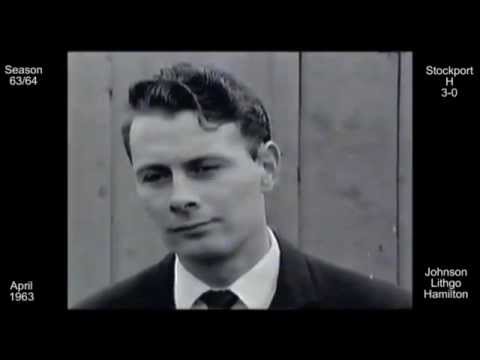 1963 - 64 Hartlepool FC W Stockport - Johnson Lithgo Hamilton - Amby Fogarty Chair Ernie Ord