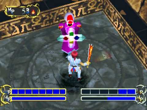 The Granstream Saga (PS1) - Boss 2 - Levante (No Damage, No Magic)