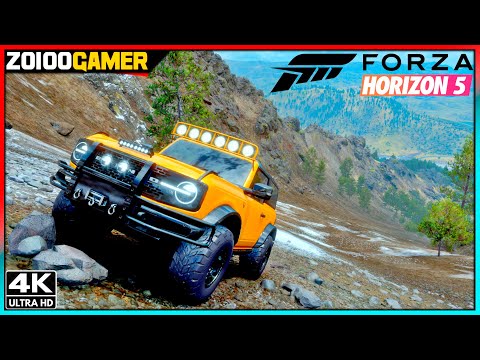 Forza Horizon 5 Gameplay 4k Ford Bronco Death Climb