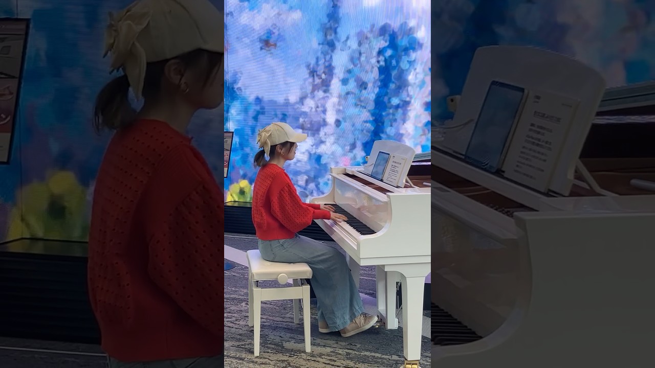 嵐「Happiness」を弾いたら、音符がいっぱいでてきてハピネスだった！#ストリートピアノ #嵐