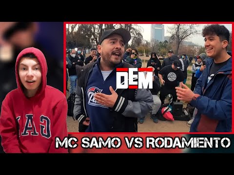 Reaccion a RODAMIENTO vs. MC SAMO: Semifinal - DEM Fecha V 2021 | Diego Dolphin