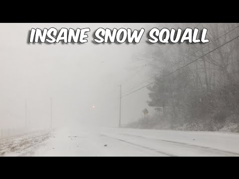 Insane Snow Squall! (2/19/22)